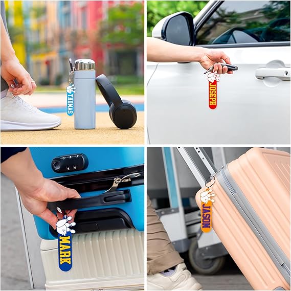 Personalized Bowling Keychain