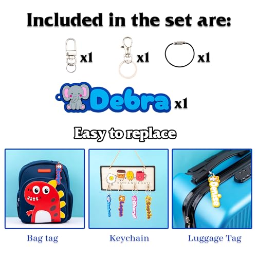 Custom PVC Name Keychain