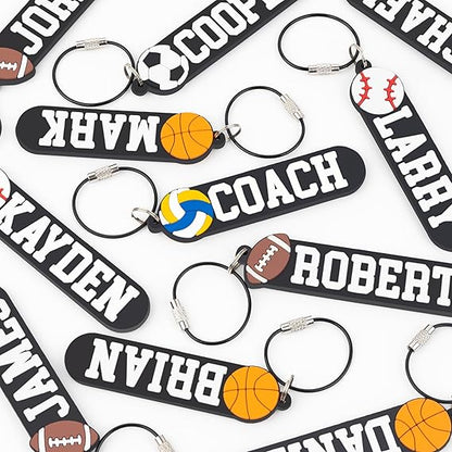 Personalized Sport Keychain