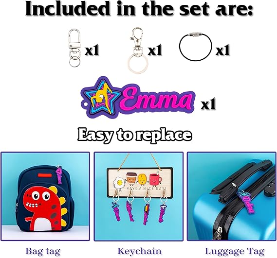 Personalized Gymnast Gymnastics Keychain